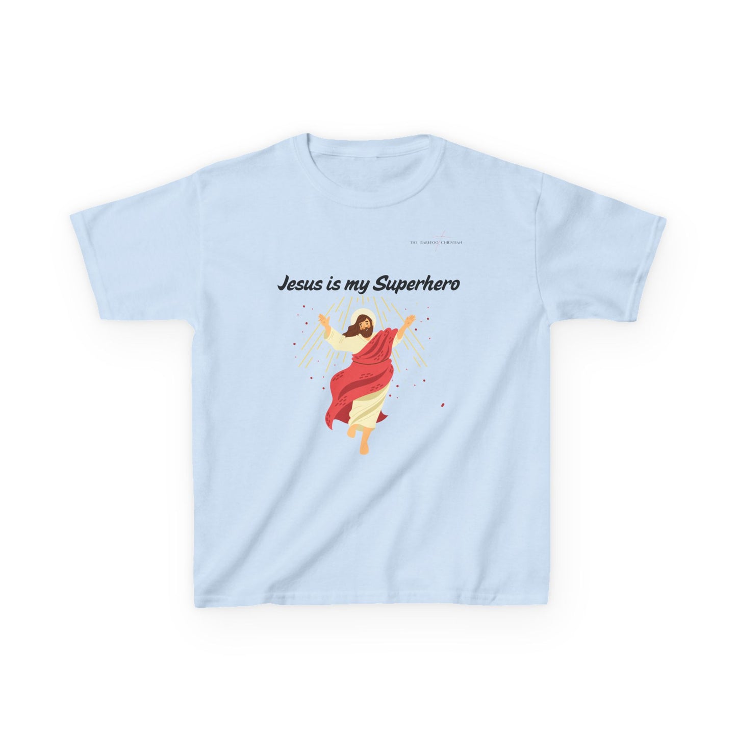 Jesus is my Superhero - Kids Tee