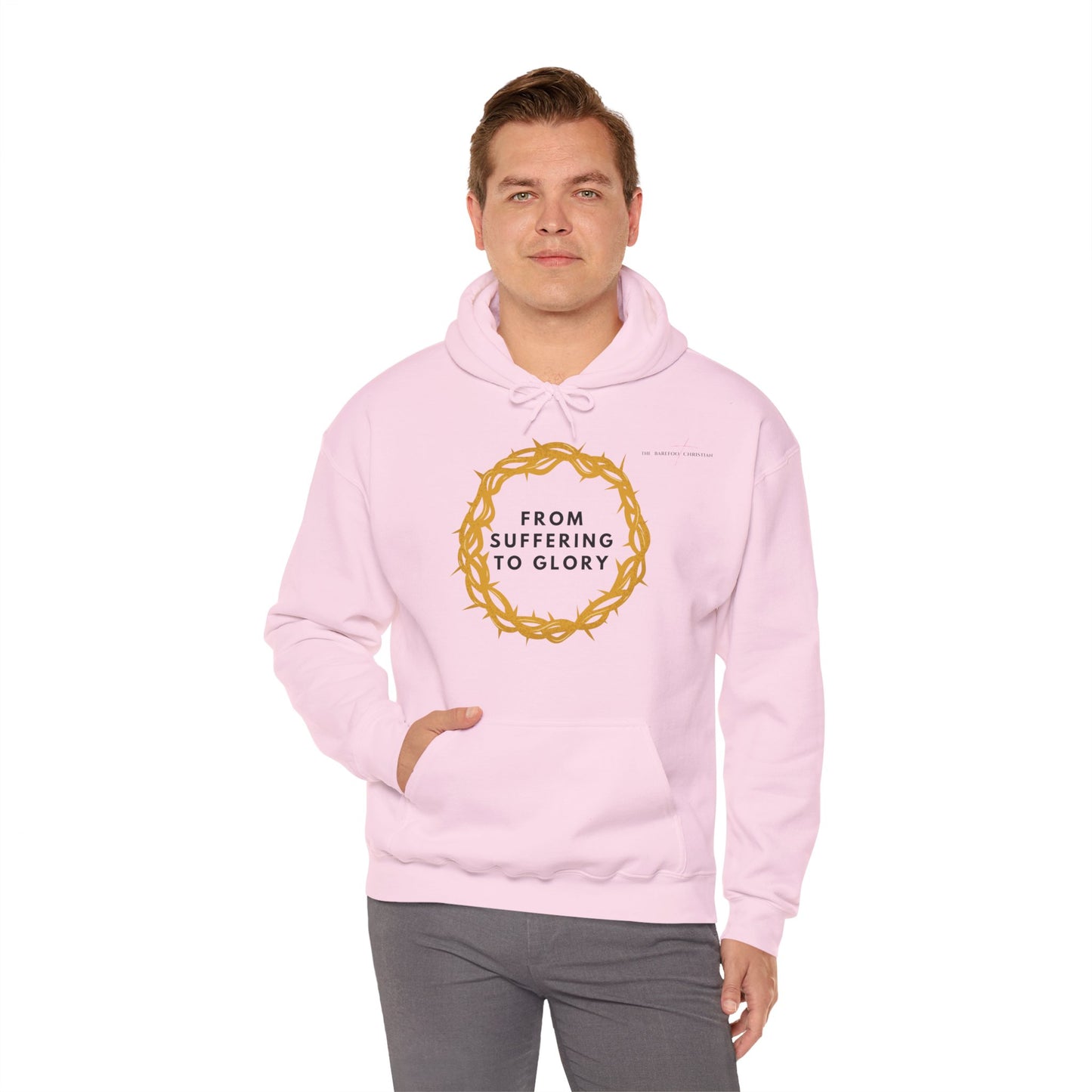 From Suffering to Glory - Unisex Hooded Sweatshirt