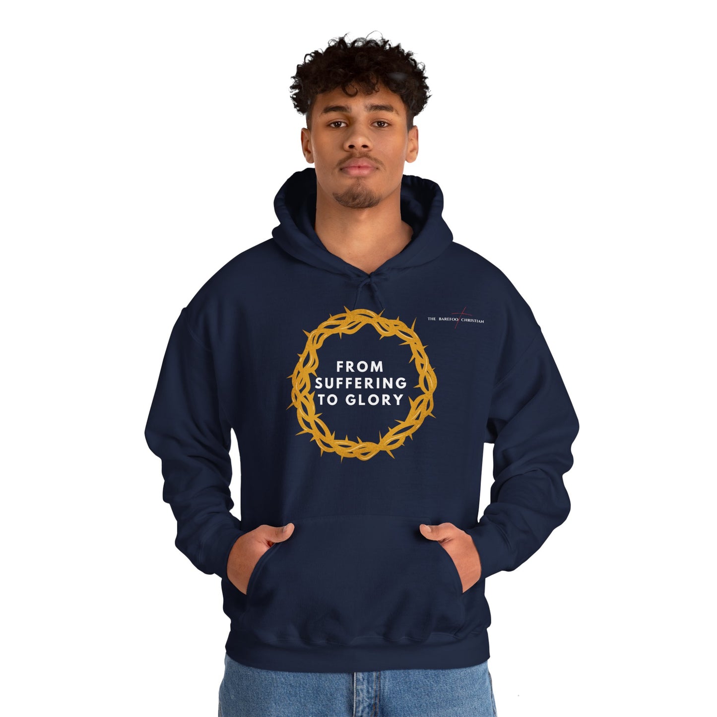 From Suffering to Glory - Unisex Hooded Sweatshirt