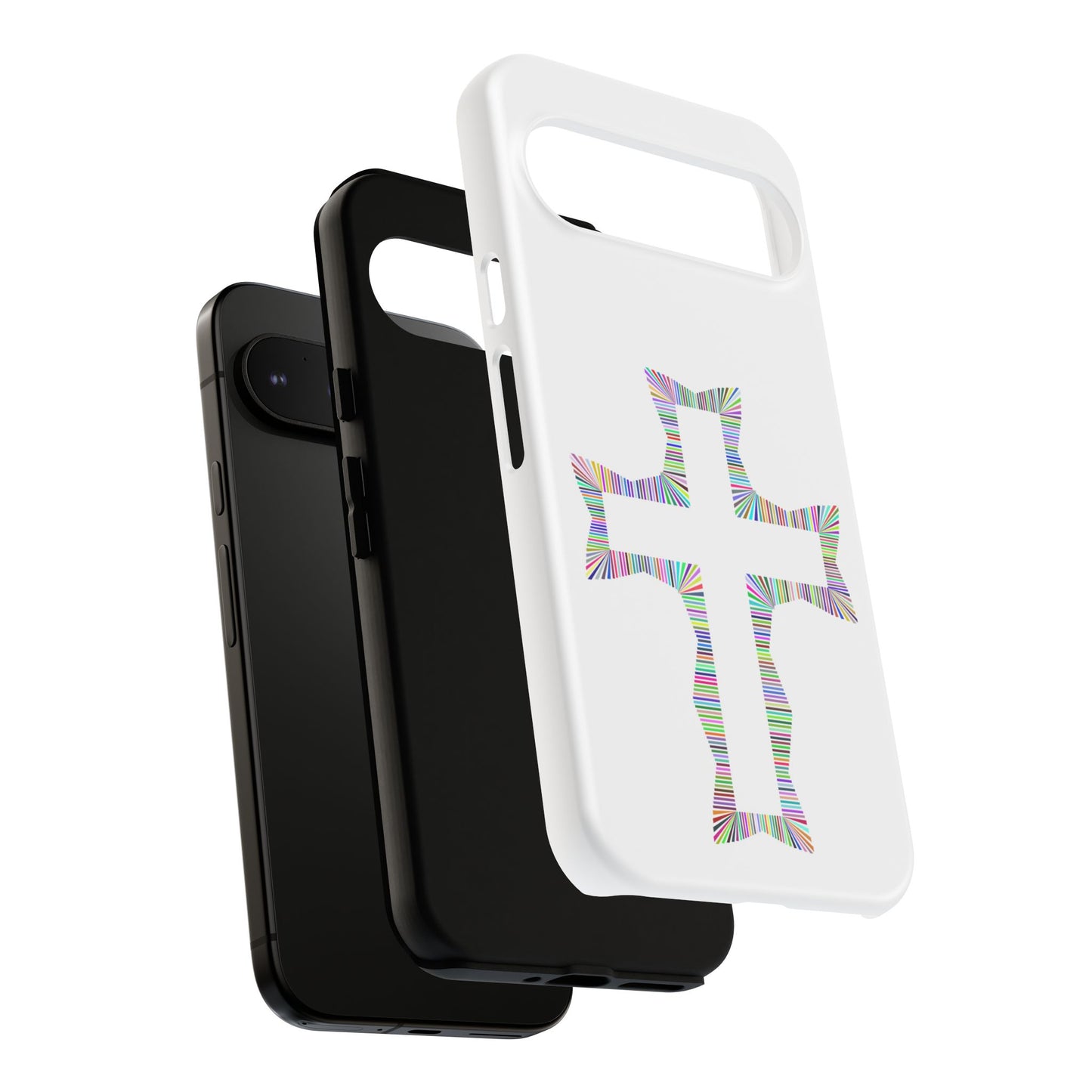 Colorful Cross Phone Case - Tough Case