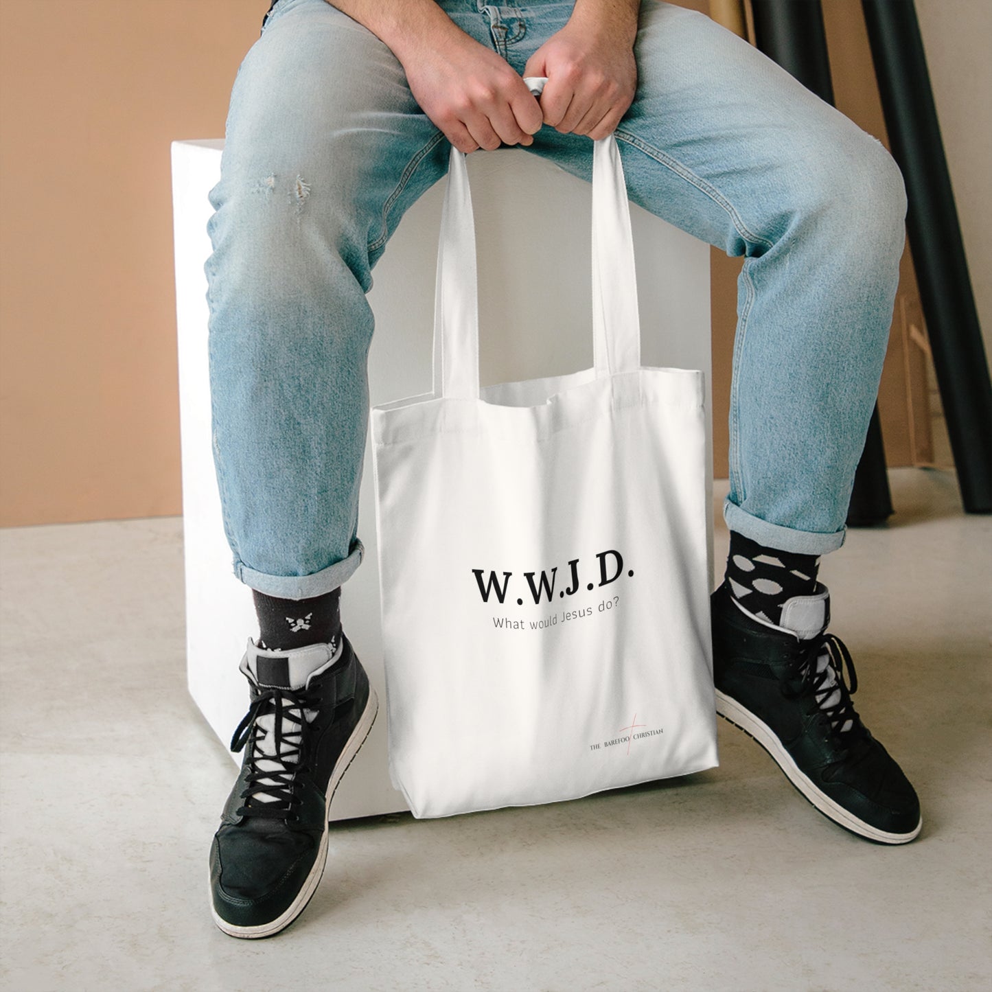 W.W.J.D. - Cotton Tote Bag