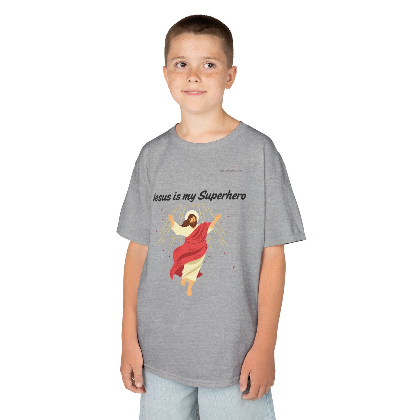 Jesus is my Superhero - Kids Tee