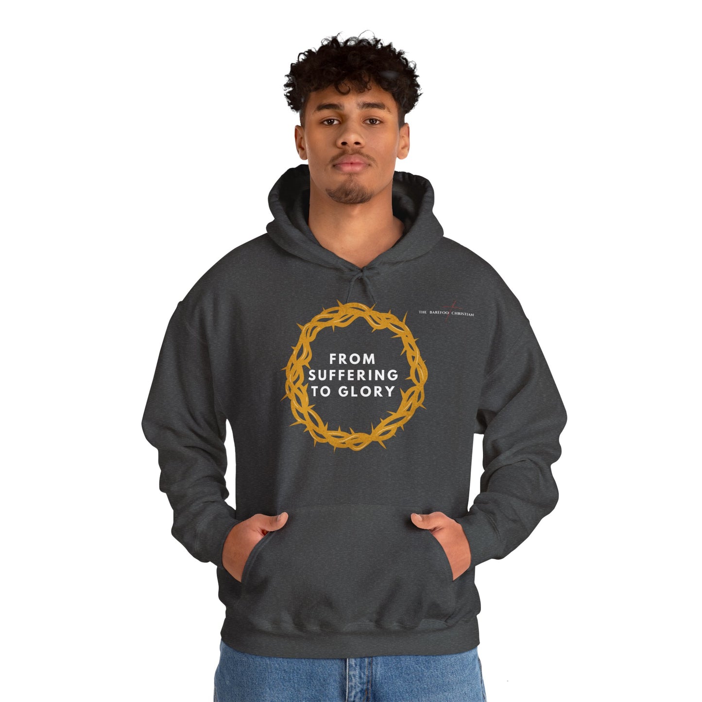 From Suffering to Glory - Unisex Hooded Sweatshirt