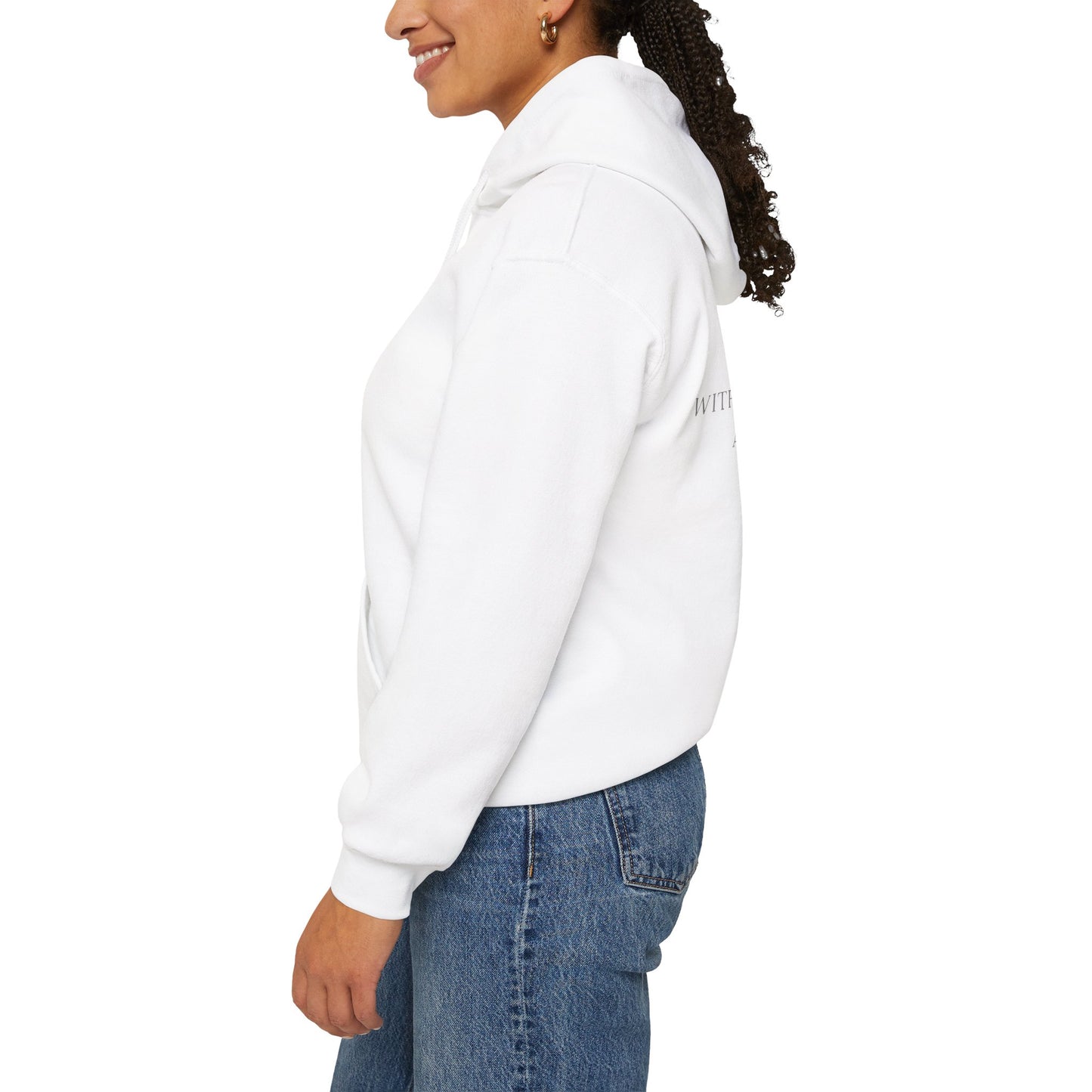 "With God, All Things Are Possible" - Unisex Hooded Sweatshirt