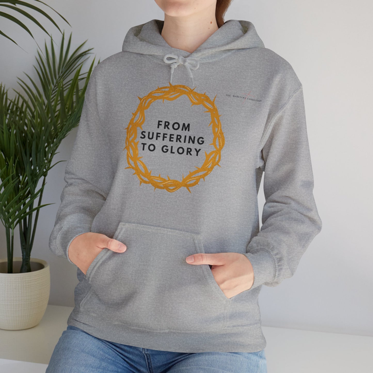 From Suffering to Glory - Unisex Hooded Sweatshirt