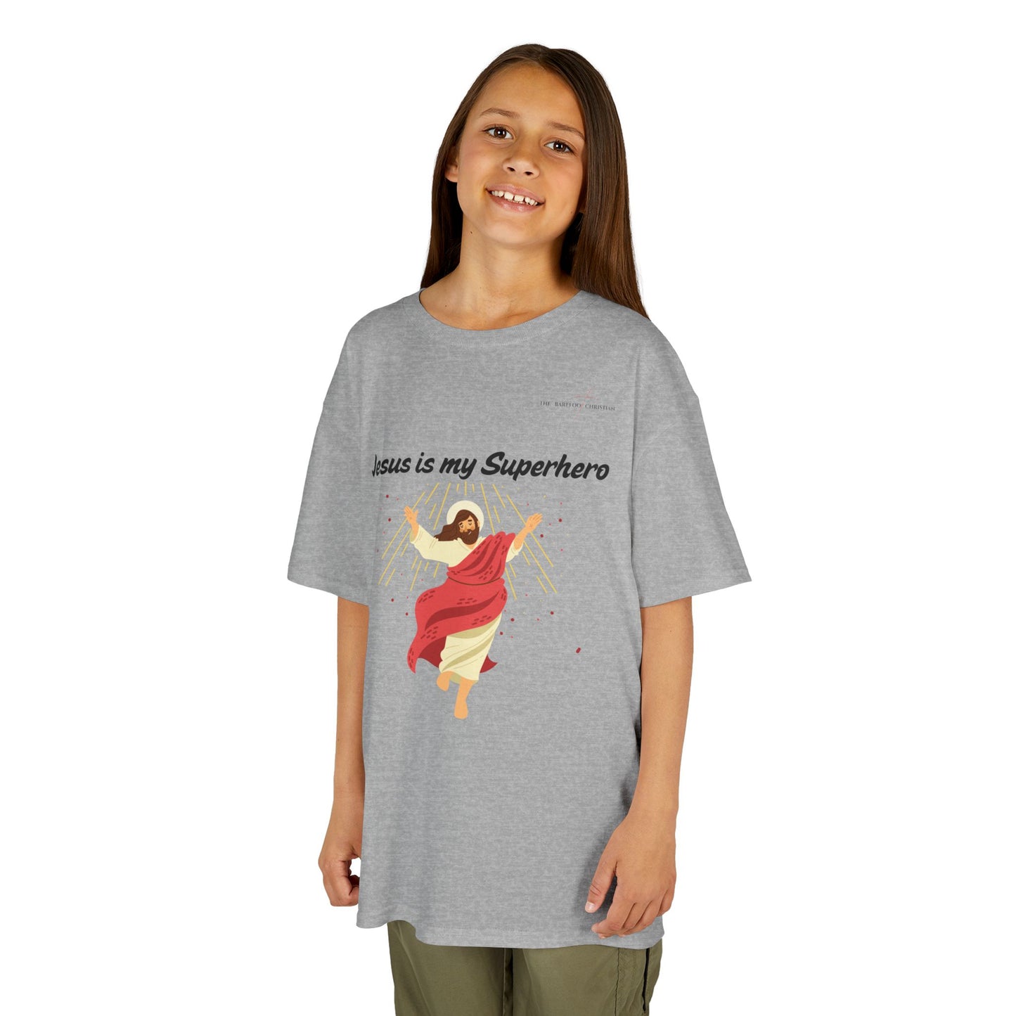 Jesus is my Superhero - Kids Tee