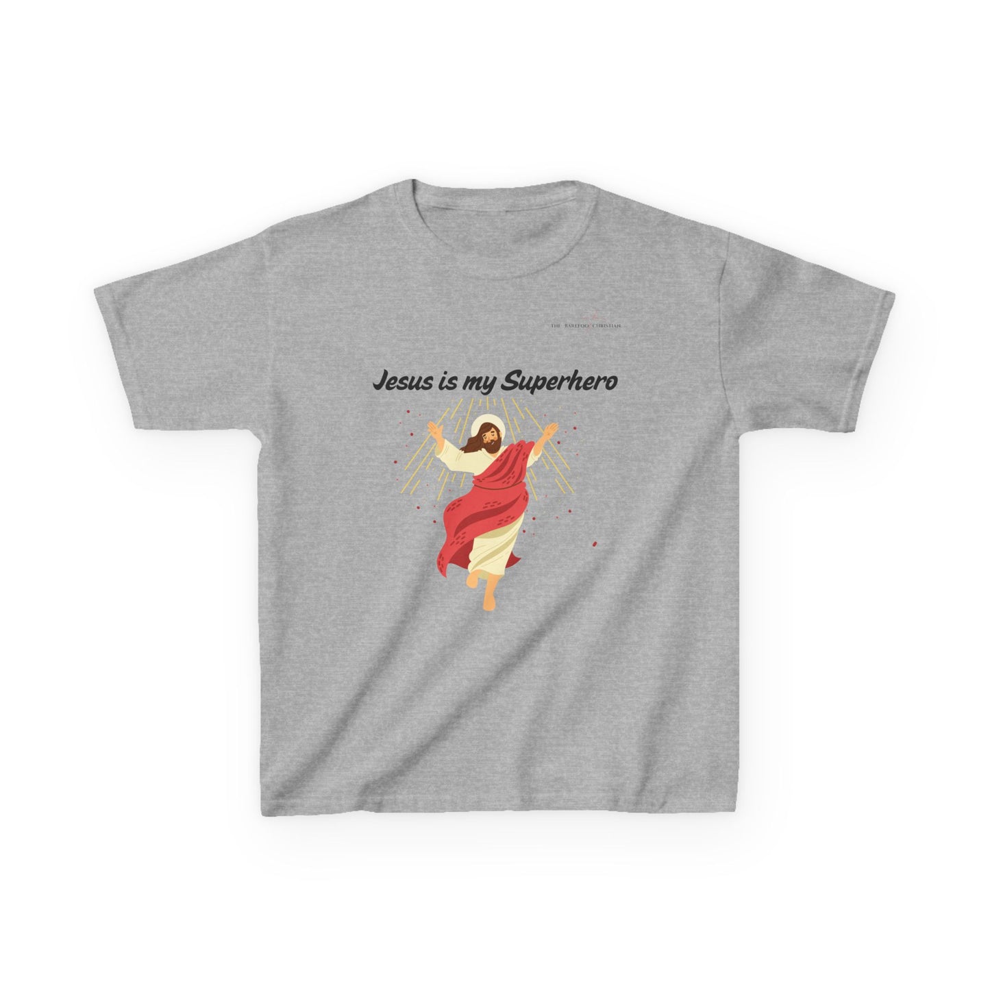 Jesus is my Superhero - Kids Tee