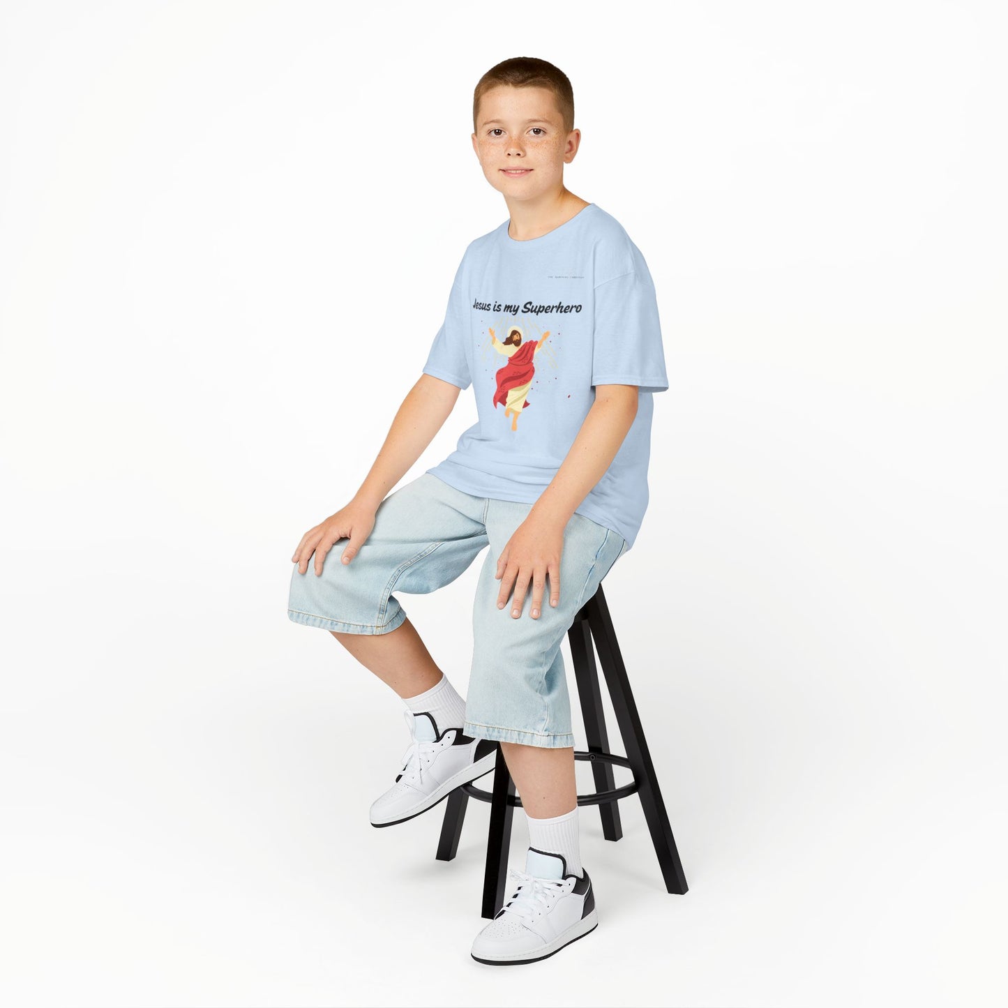 Jesus is my Superhero - Kids Tee