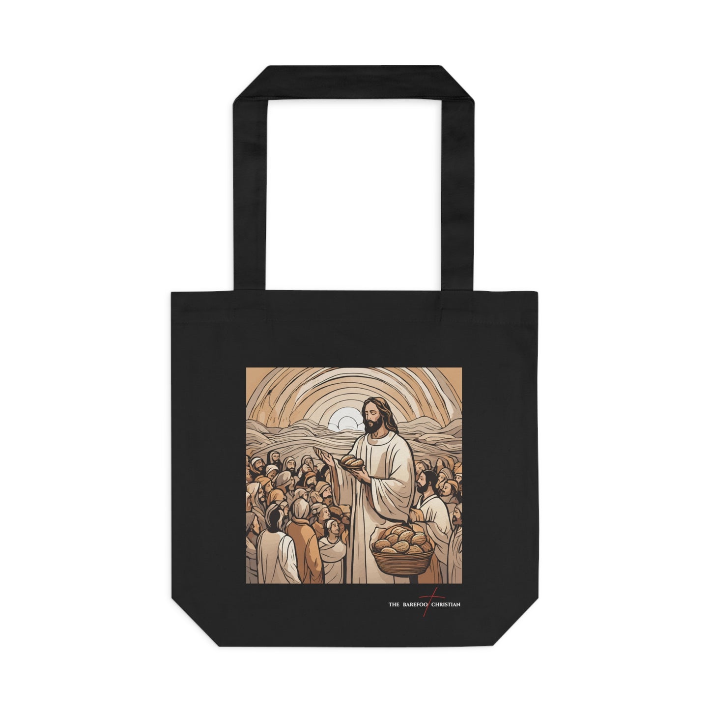 5 Loaves & 2 Fishes - Cotton Tote Bag