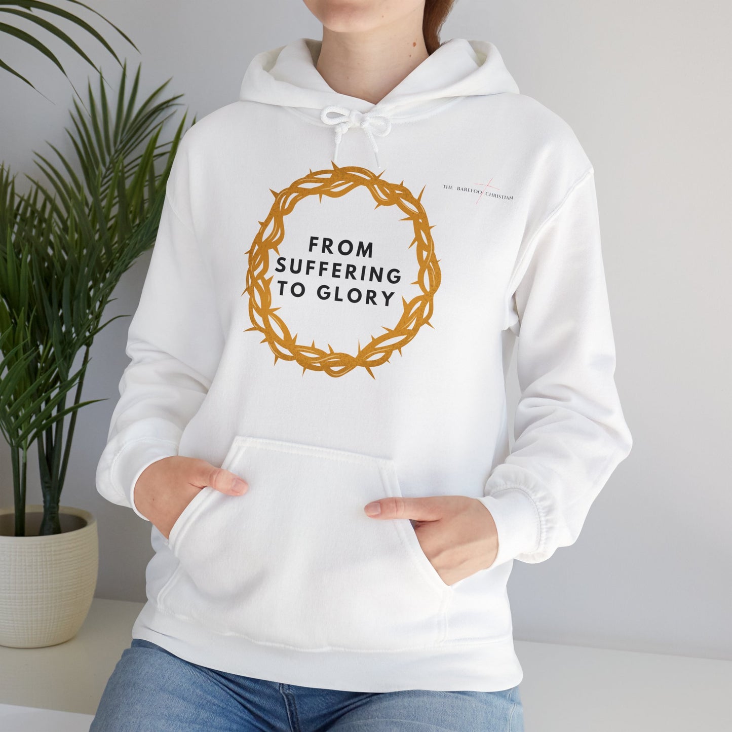 From Suffering to Glory - Unisex Hooded Sweatshirt