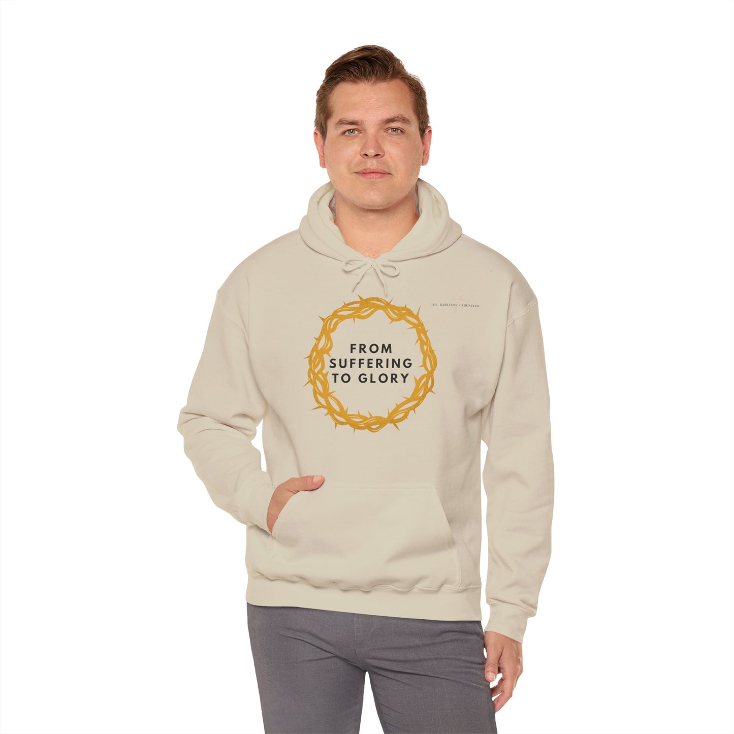 From Suffering to Glory - Unisex Hooded Sweatshirt