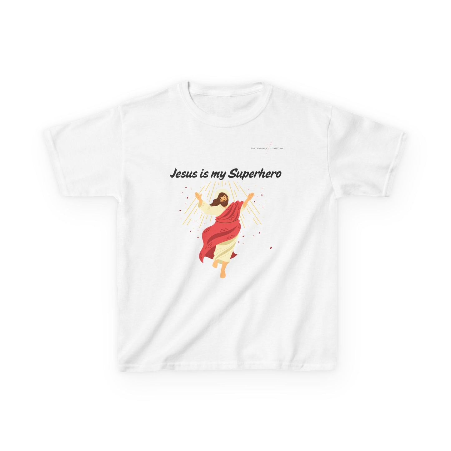 Jesus is my Superhero - Kids Tee
