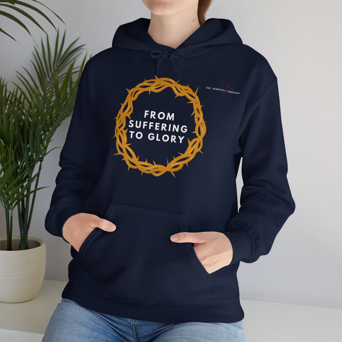From Suffering to Glory - Unisex Hooded Sweatshirt