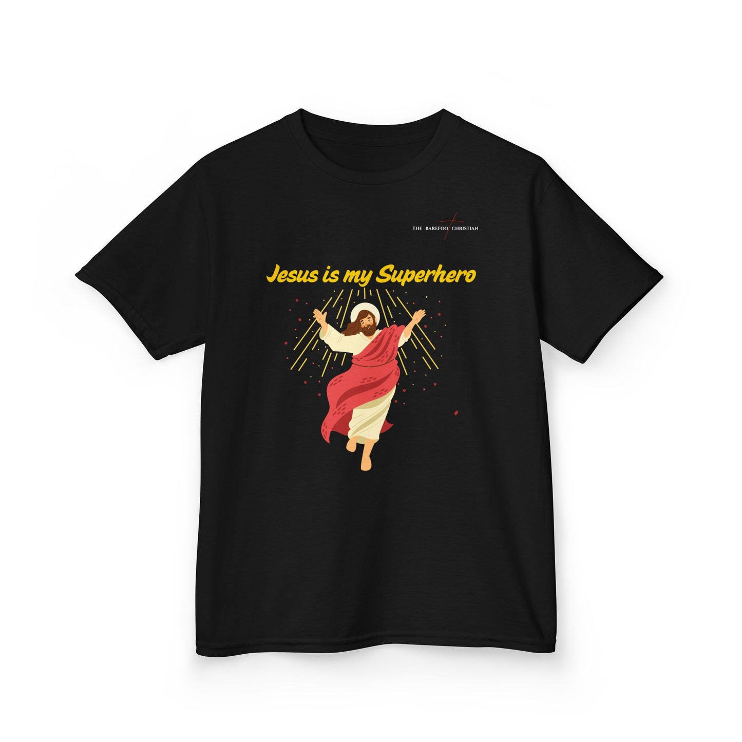 Jesus is my Superhero - Kids Tee