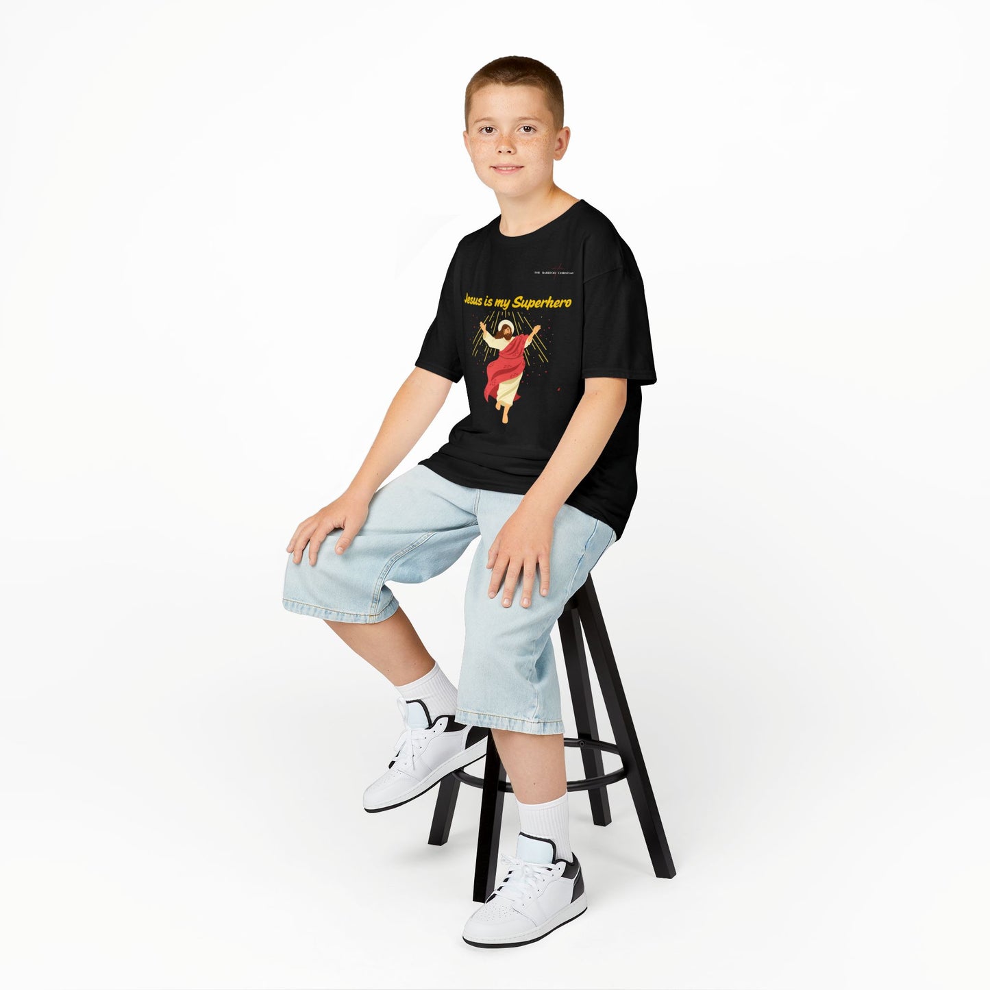 Jesus is my Superhero - Kids Tee