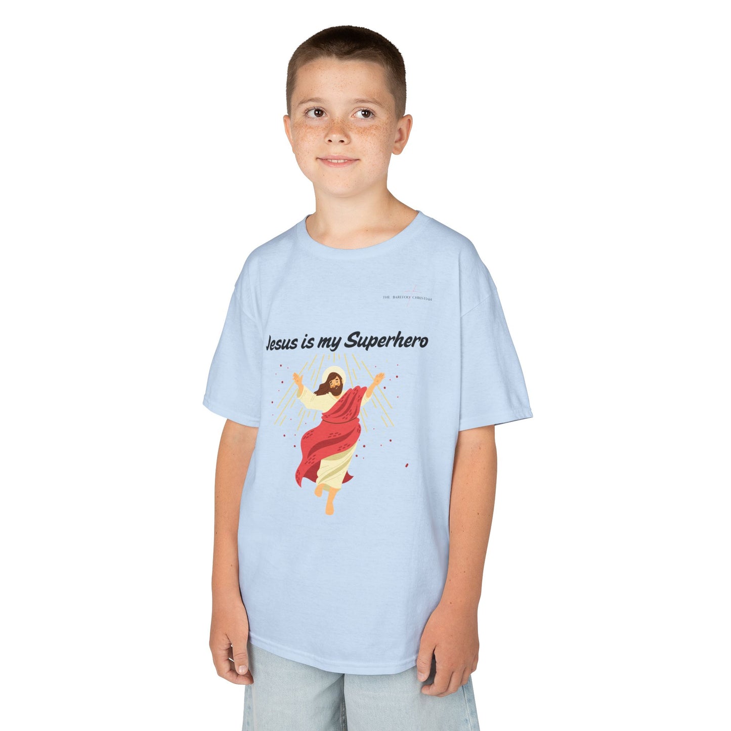 Jesus is my Superhero - Kids Tee