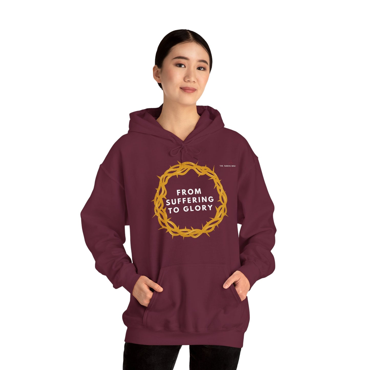 From Suffering to Glory - Unisex Hooded Sweatshirt