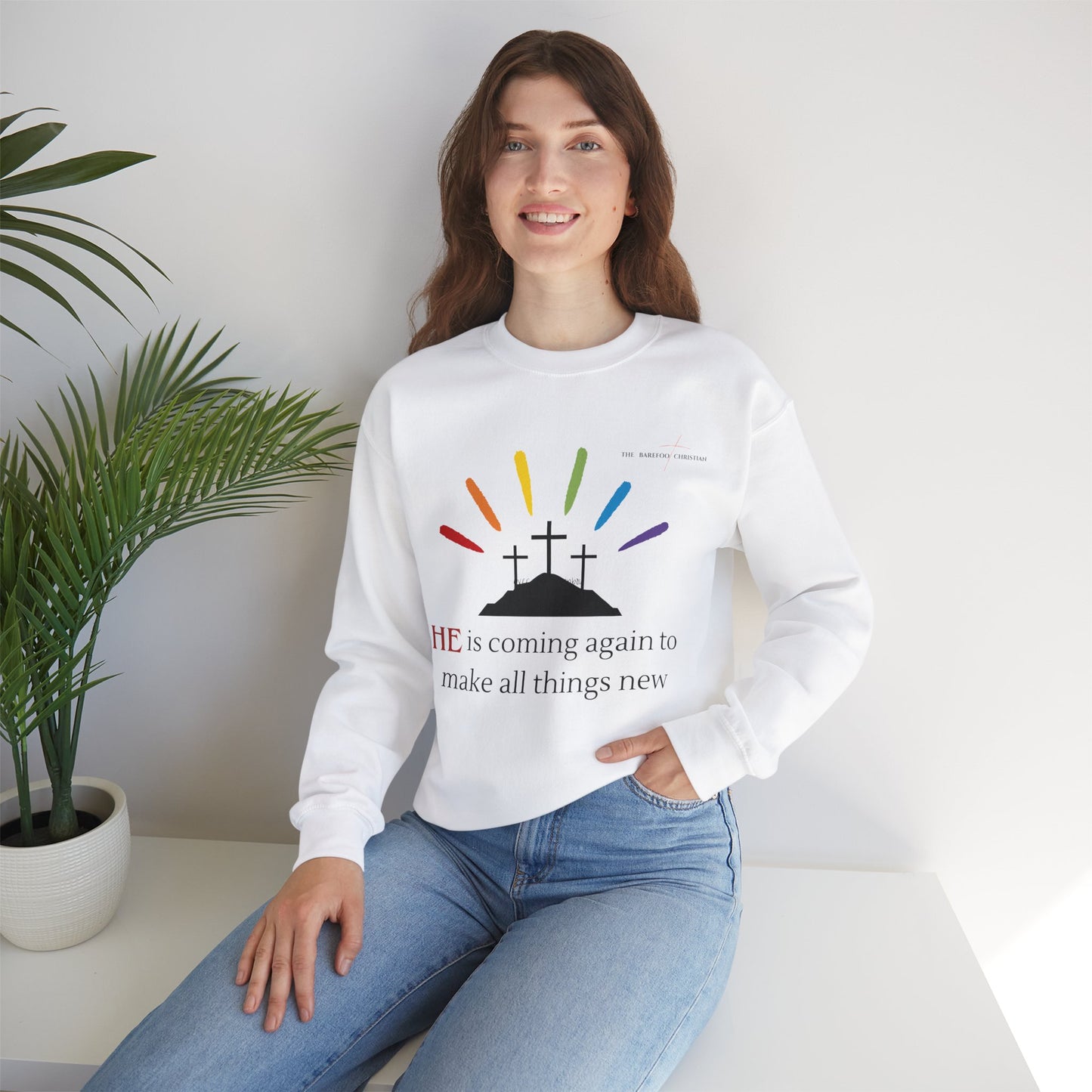 He is coming again - Unisex Sweatshirt