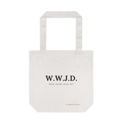 W.W.J.D. - Cotton Tote Bag