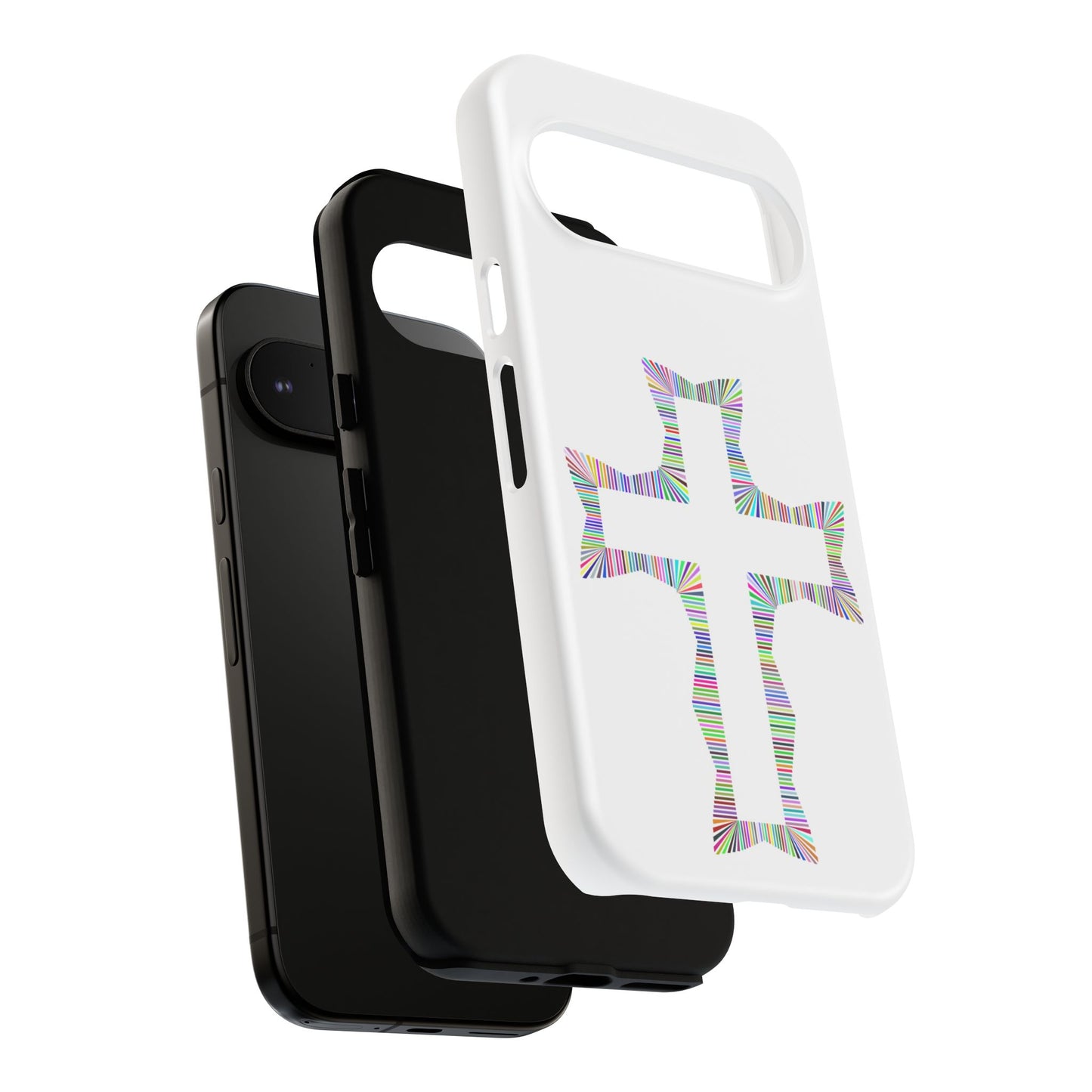 Colorful Cross Phone Case - Tough Case