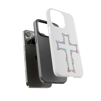 Colorful Cross Phone Case - Tough Case