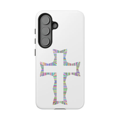 Colorful Cross Phone Case - Tough Case
