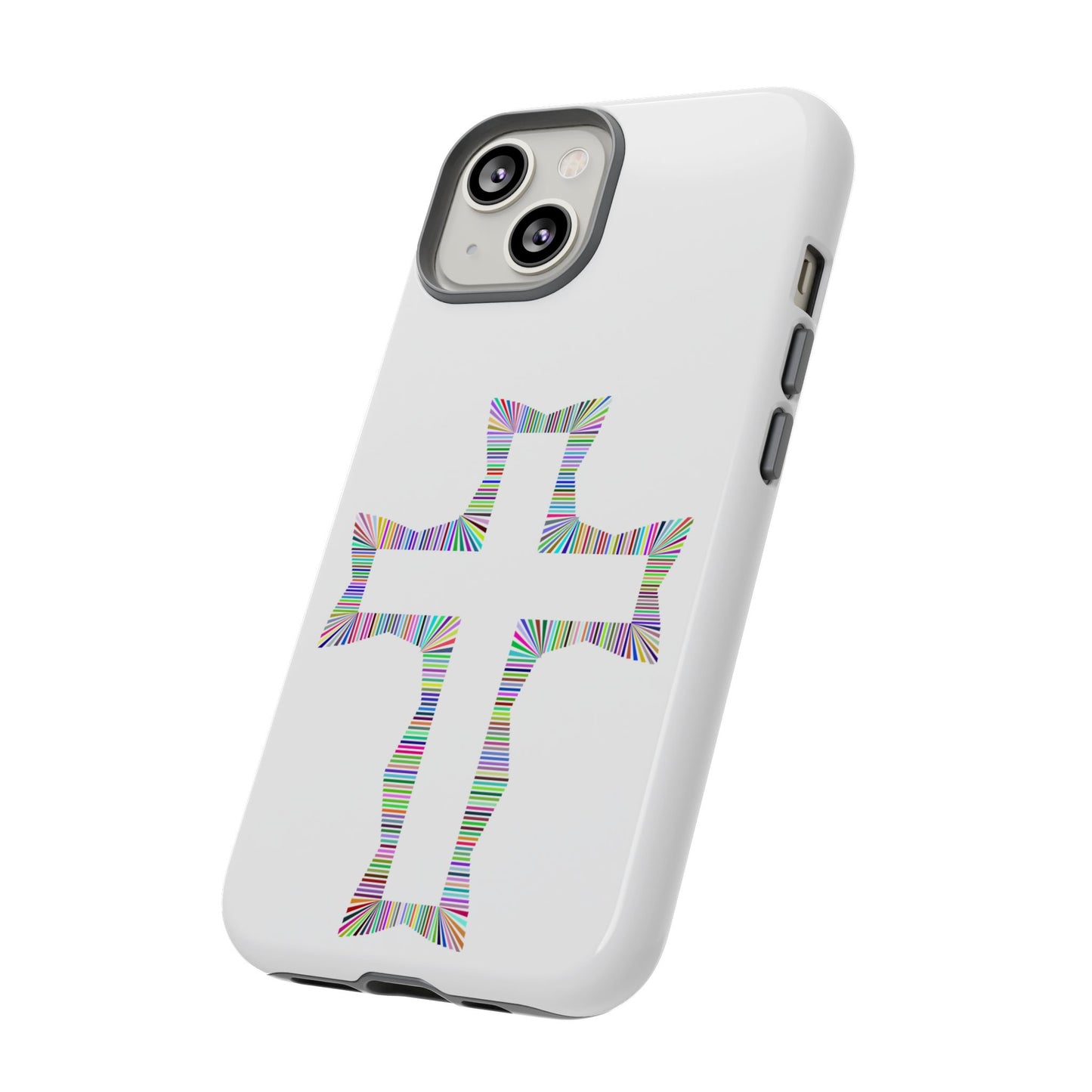 Colorful Cross Phone Case - Tough Case