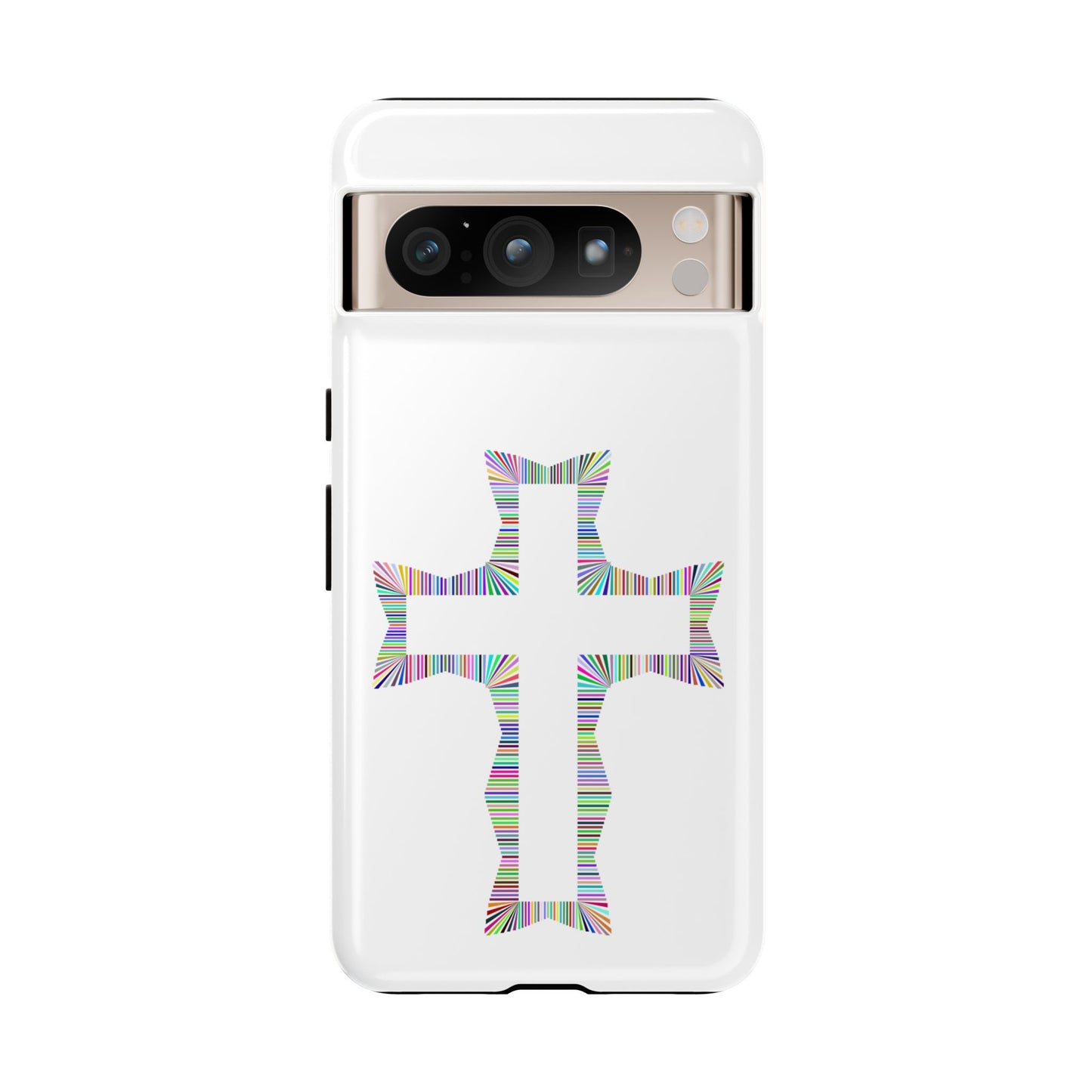 Colorful Cross Phone Case - Tough Case