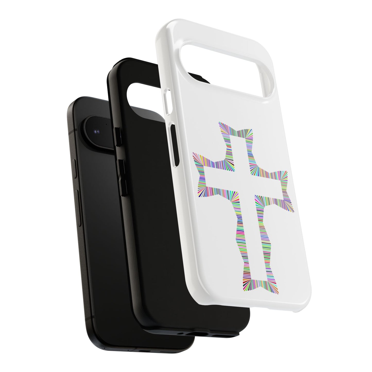 Colorful Cross Phone Case - Tough Case