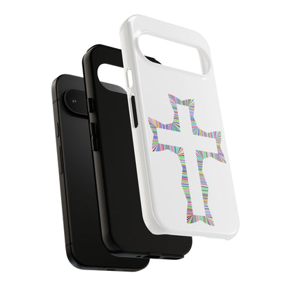 Colorful Cross Phone Case - Tough Case