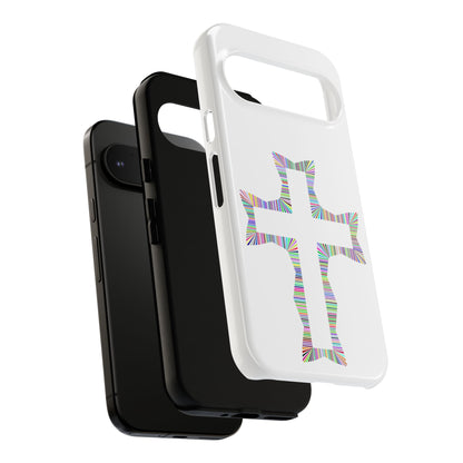 Colorful Cross Phone Case - Tough Case