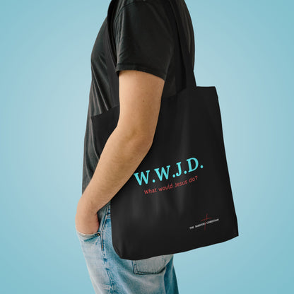 W.W.J.D. - Cotton Tote Bag