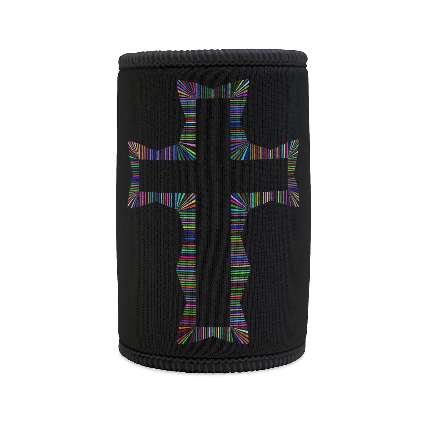Colourful Cross - Stubby Cooler