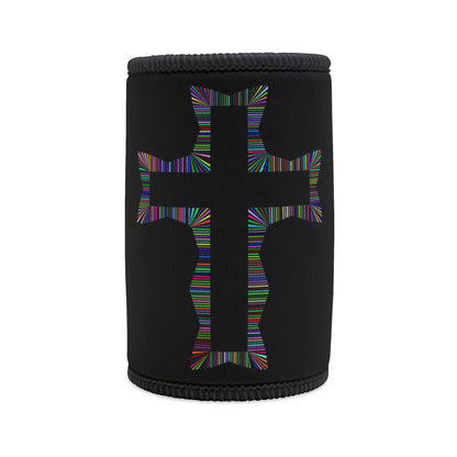 Colourful Cross - Stubby Cooler