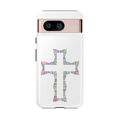 Colorful Cross Phone Case - Tough Case