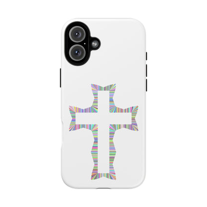 Colorful Cross Phone Case - Tough Case