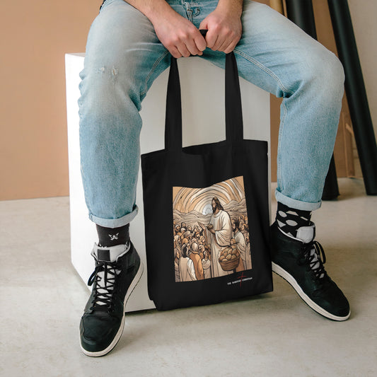 5 Loaves & 2 Fishes - Cotton Tote Bag