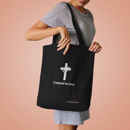 Crowned In Love - Cotton Tote Bag