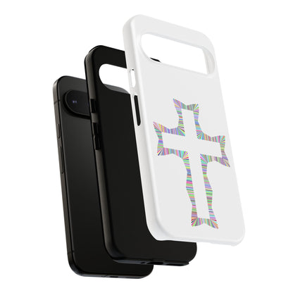 Colorful Cross Phone Case - Tough Case