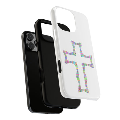 Colorful Cross Phone Case - Tough Case