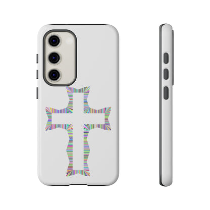 Colorful Cross Phone Case - Tough Case