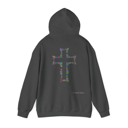 Colourful Cross - Unisex Hooded Sweatshirt