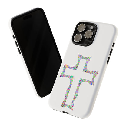 Colorful Cross Phone Case - Tough Case