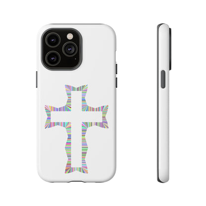 Colorful Cross Phone Case - Tough Case