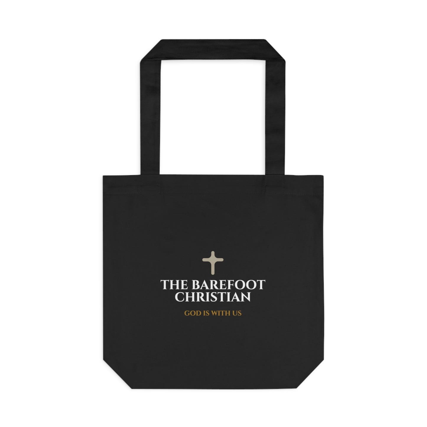 The Barefoot Christian - Cotton Tote Bag