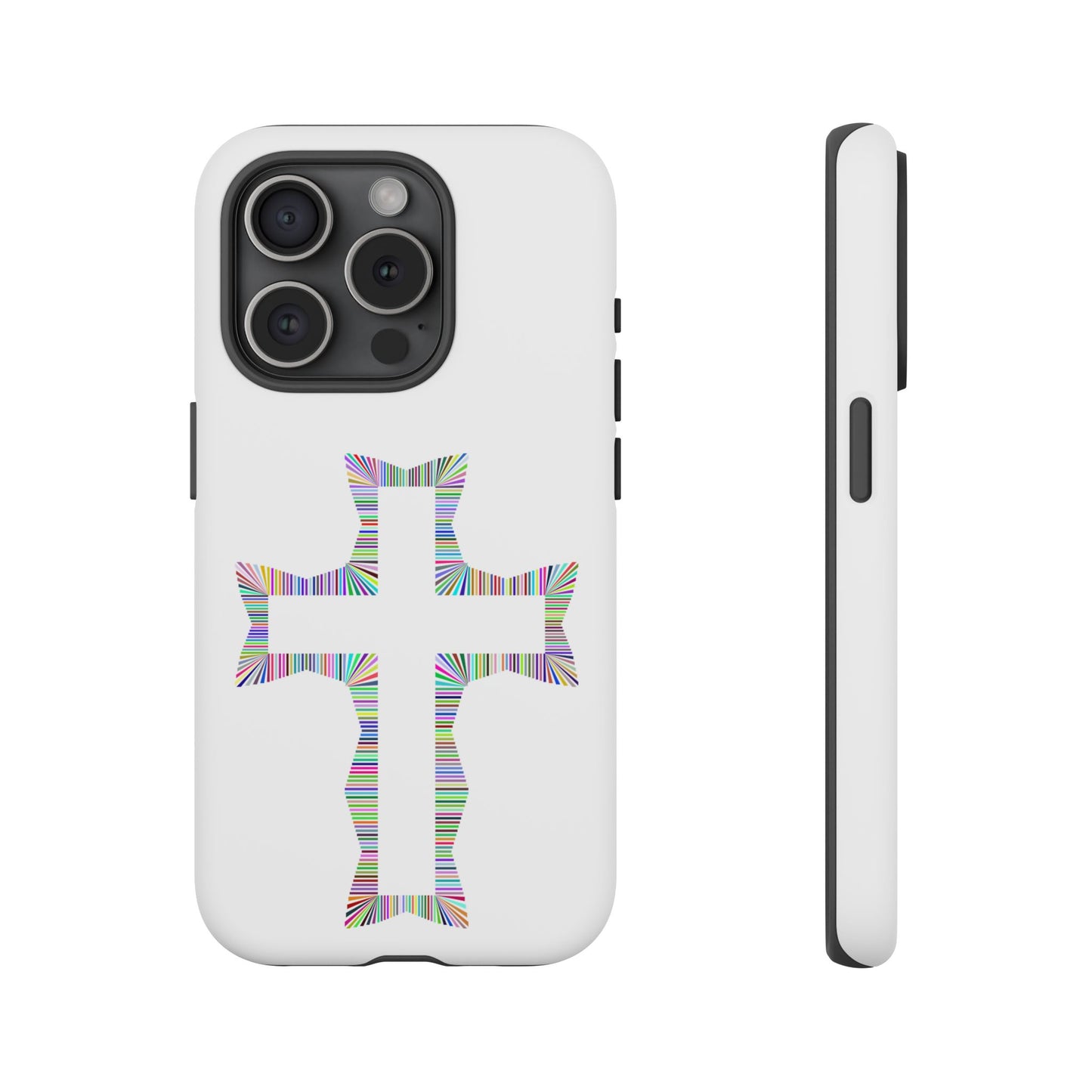 Colorful Cross Phone Case - Tough Case