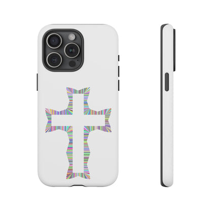Colorful Cross Phone Case - Tough Case