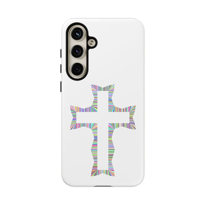 Colorful Cross Phone Case - Tough Case