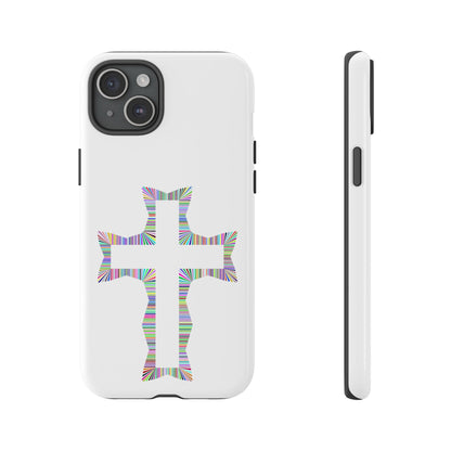 Colorful Cross Phone Case - Tough Case