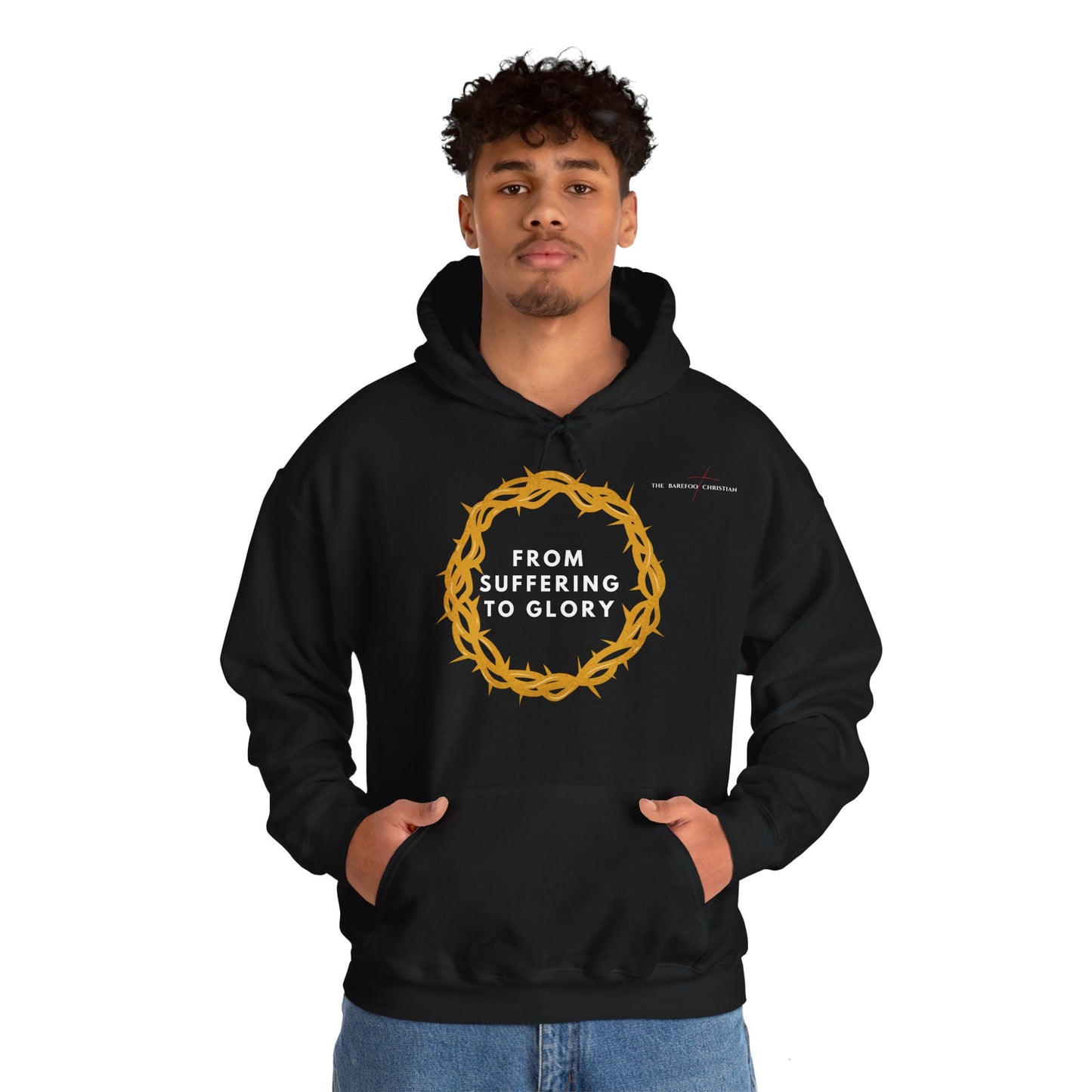 From Suffering to Glory - Unisex Hooded Sweatshirt